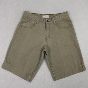 Levi’s SilverTab Baggy Shorts Mens 29 Beige Corduroy Vintage 1990s Altered